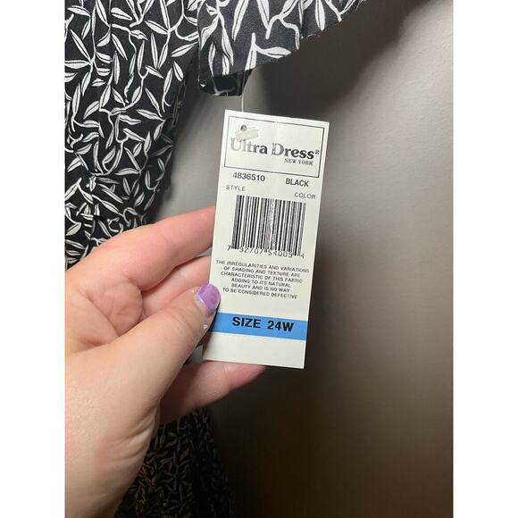 Ultra Dress New York Maxi side tie dress sz 24W - Picture 3 of 5